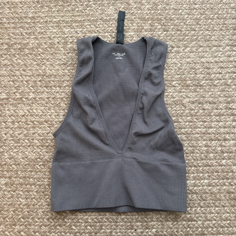 Urban Outfitters Charcoal Sleeveless Top